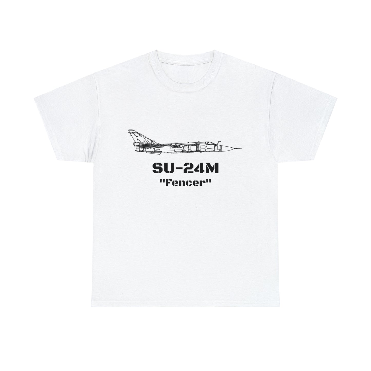 SU-24M - "Fencer" - Unisex Heavy Cotton Tee