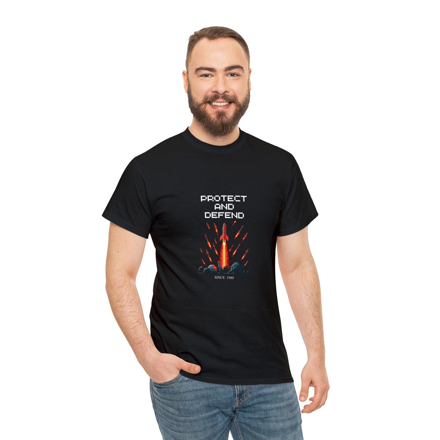 Protect and Defend - Unisex Heavy Cotton Tee
