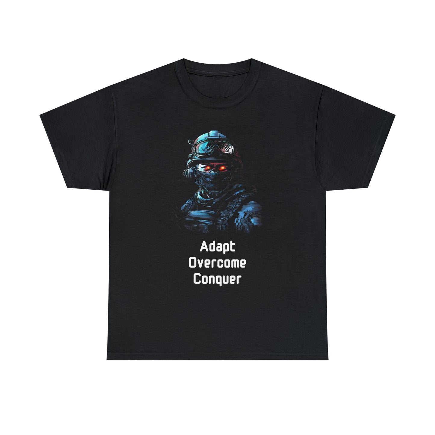 Adapt Overcome Conquer - Unisex Heavy Cotton Tee