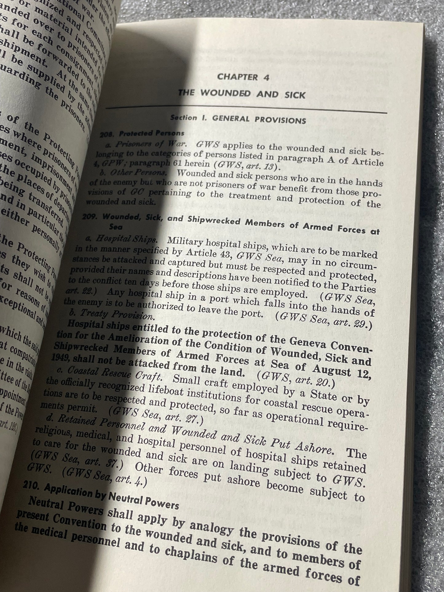 US Army - FM 27-10 (1956) “The Laws of Land Warfare” —FREE SHIPPING