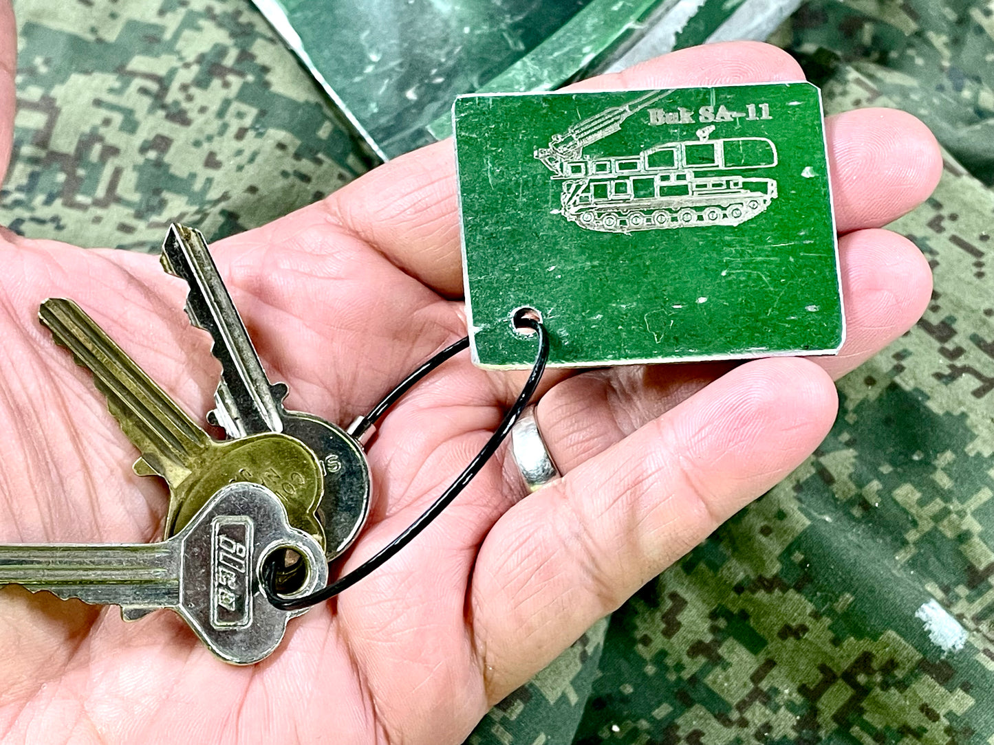 Buk Missile Keychain #7