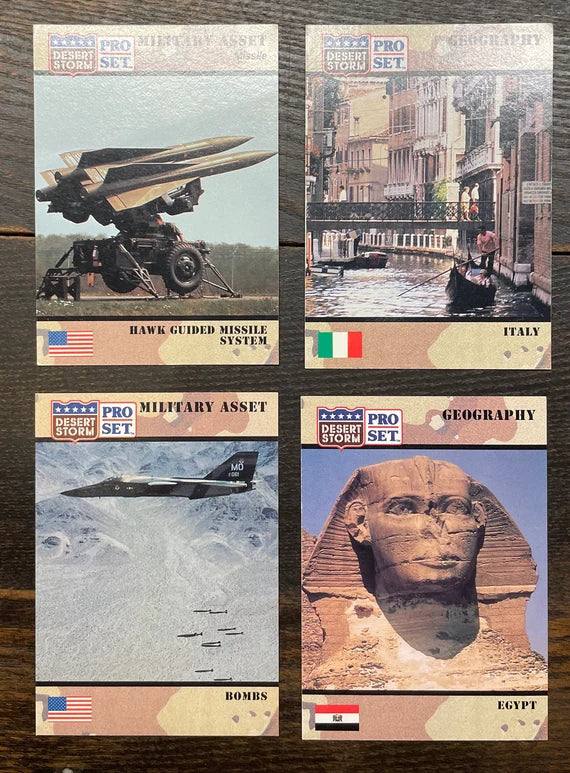 Desert Storm Trading Cards - Pro Set