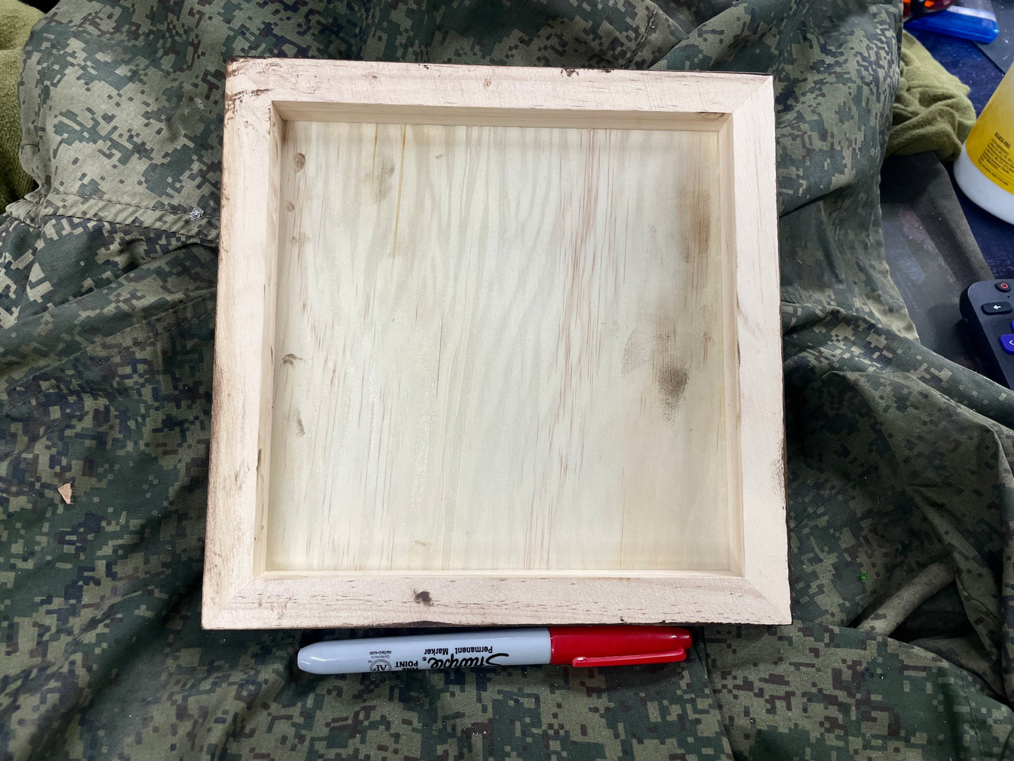Tryzub Laser Engraved Wood Plaque