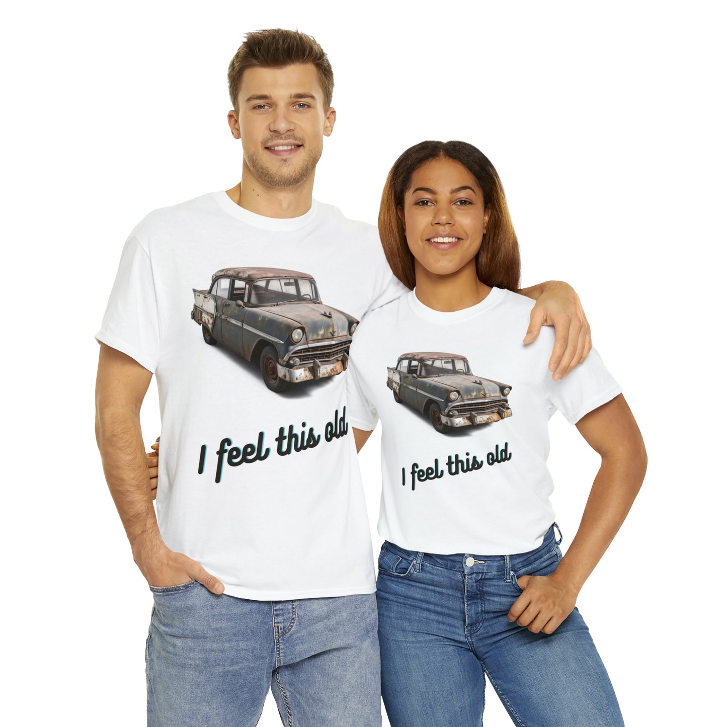 I Feel This Old - Unisex Heavy Cotton Tee