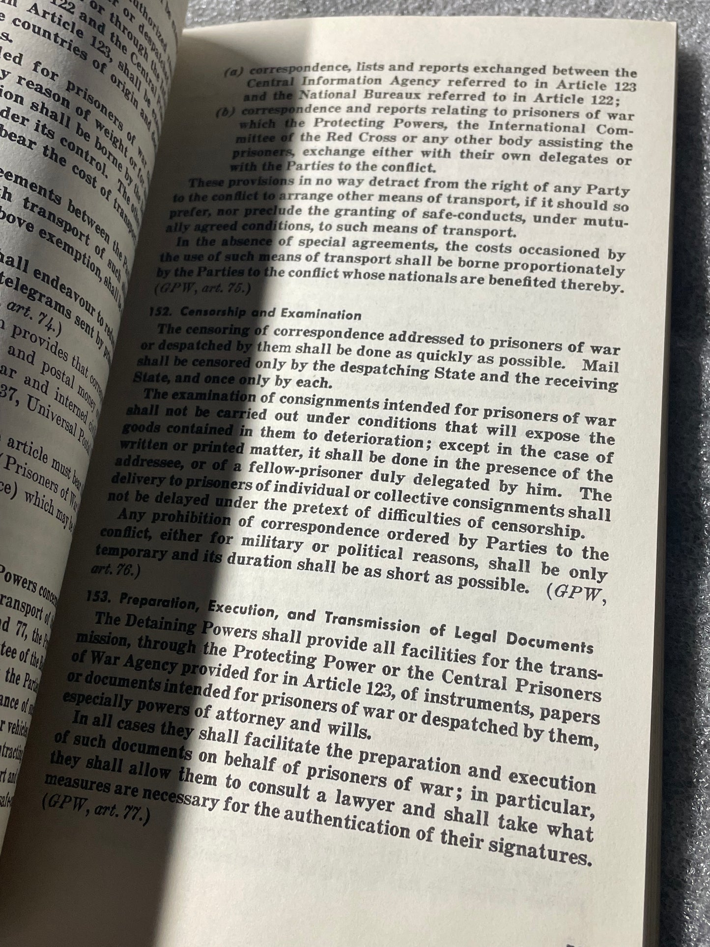 US Army - FM 27-10 (1956) “The Laws of Land Warfare” —FREE SHIPPING