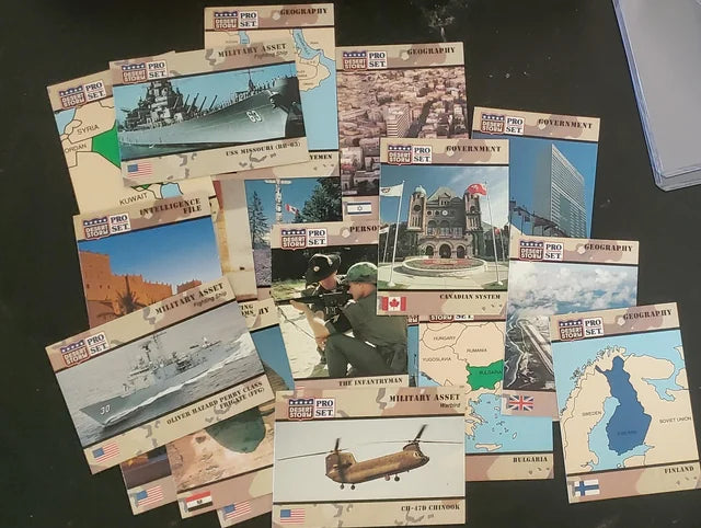 Desert Storm Trading Cards - Pro Set