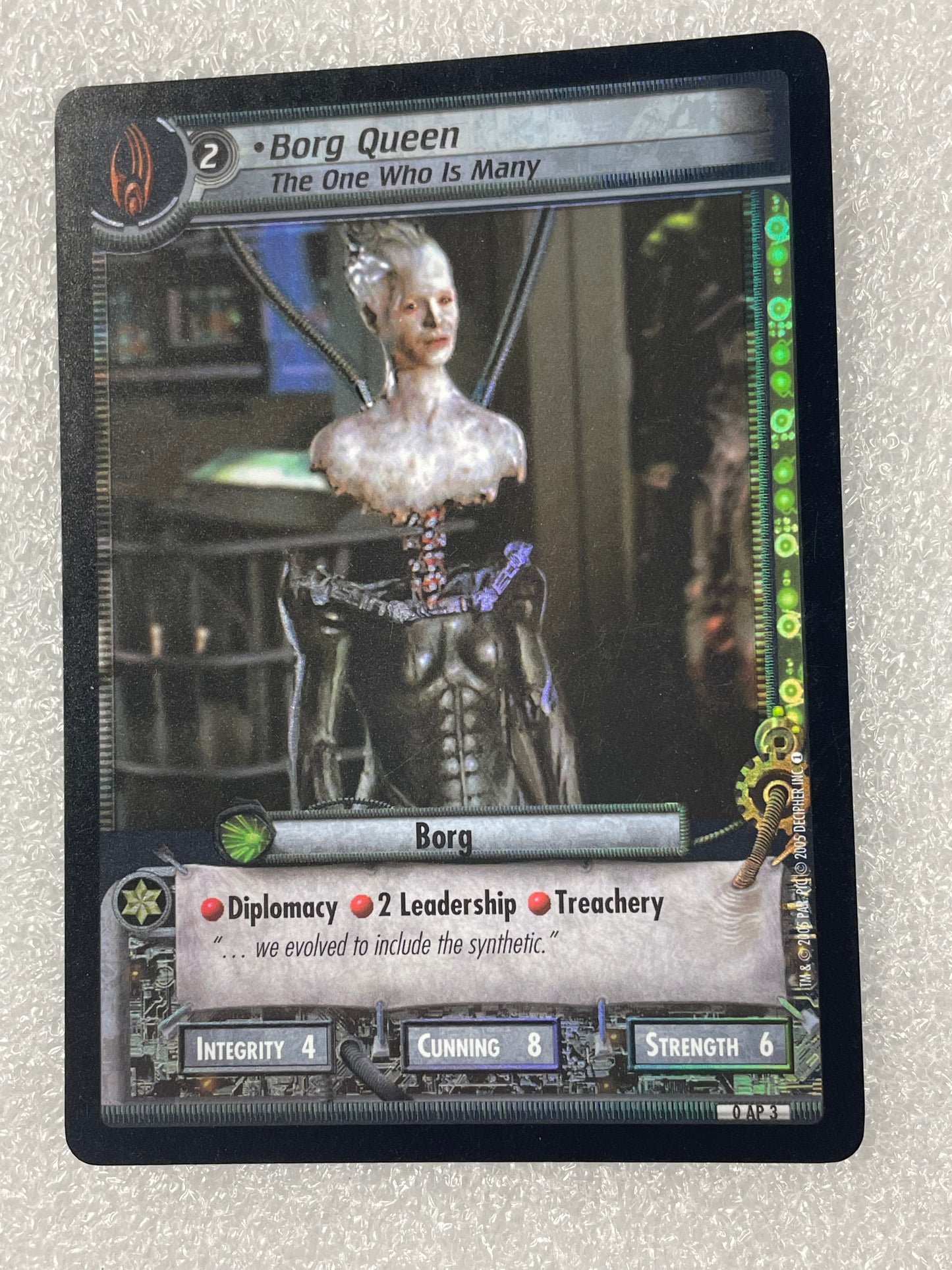 STCCG 2E - Borg Queen - Archive Foil