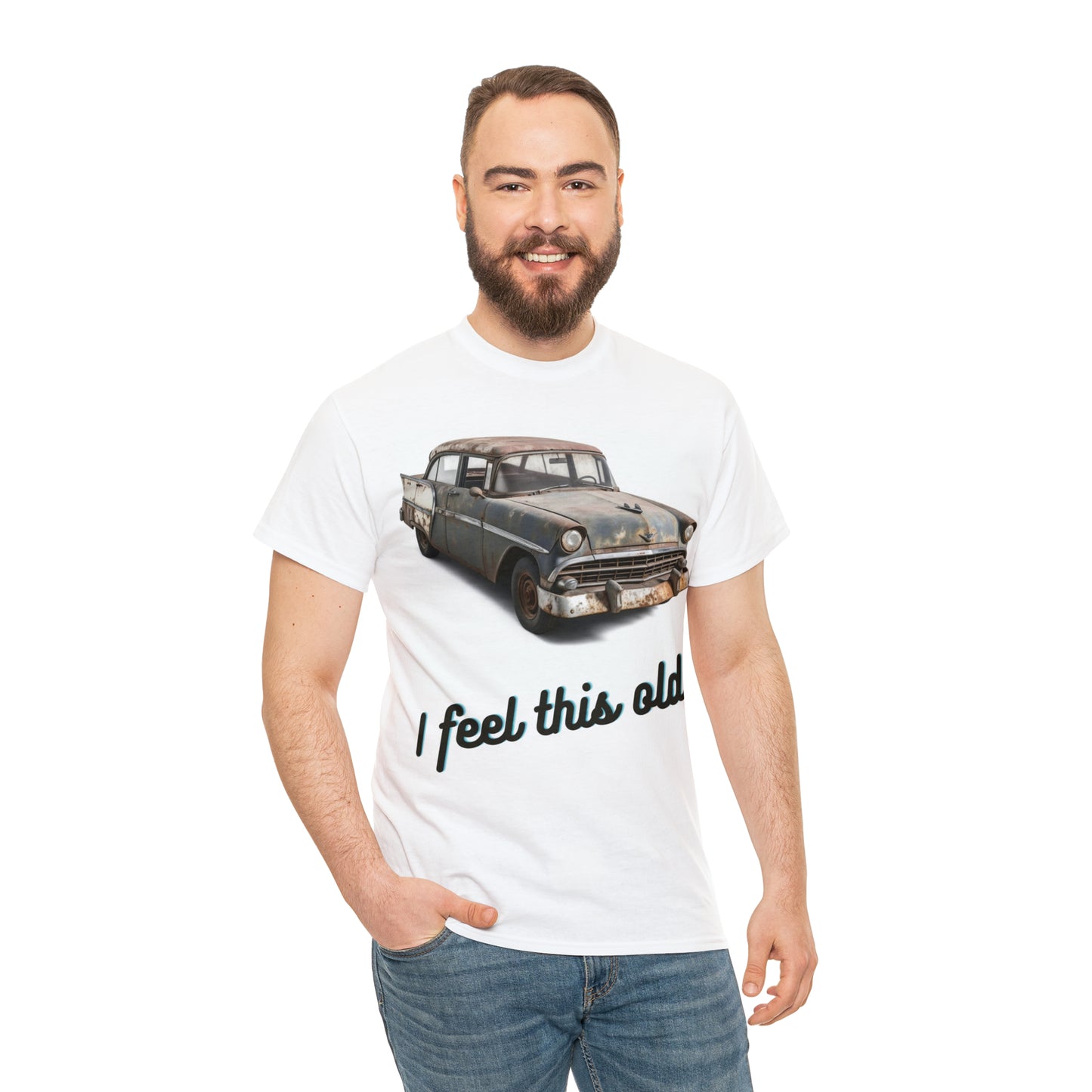 I Feel This Old - Unisex Heavy Cotton Tee