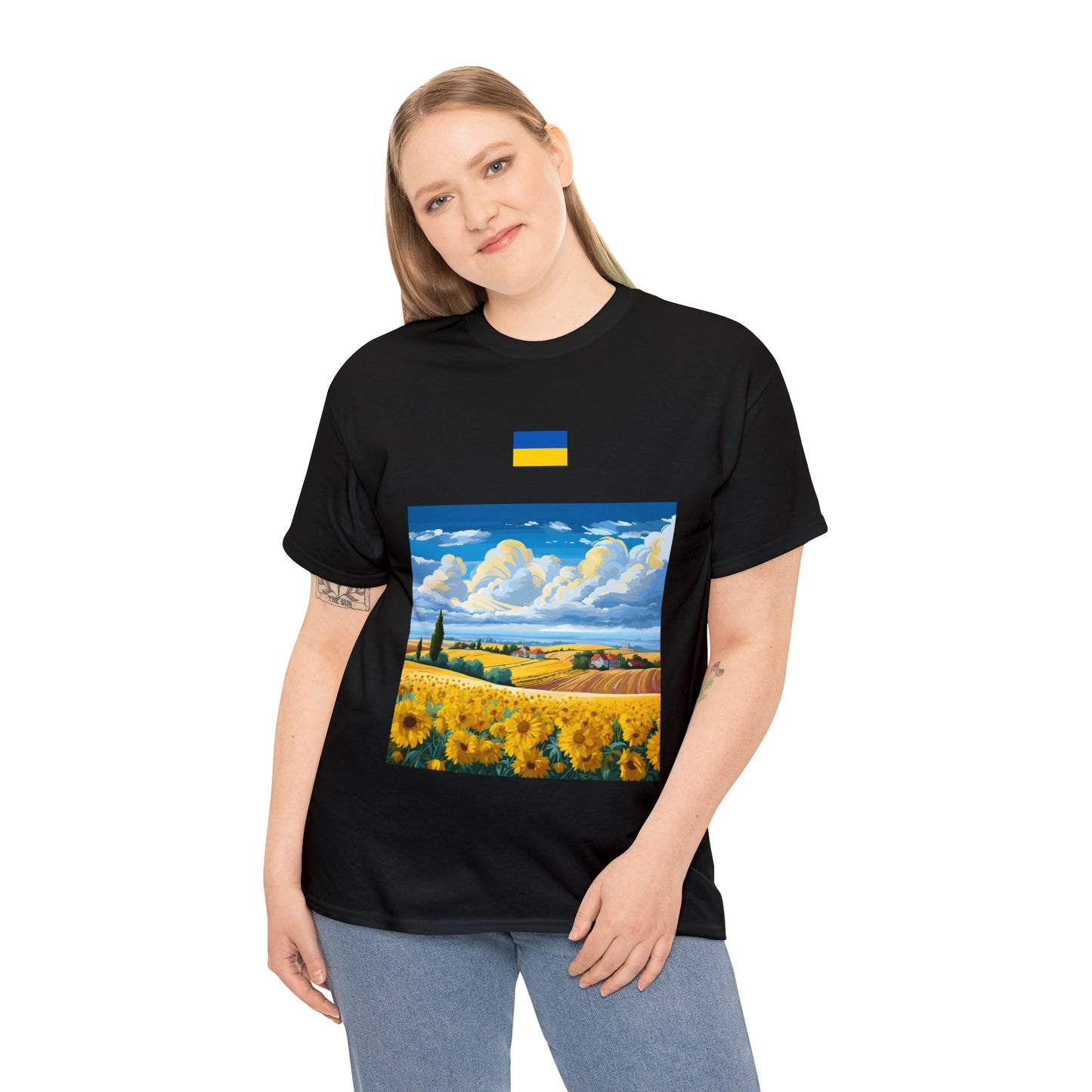 Ukraine - Unisex Heavy Cotton Tee