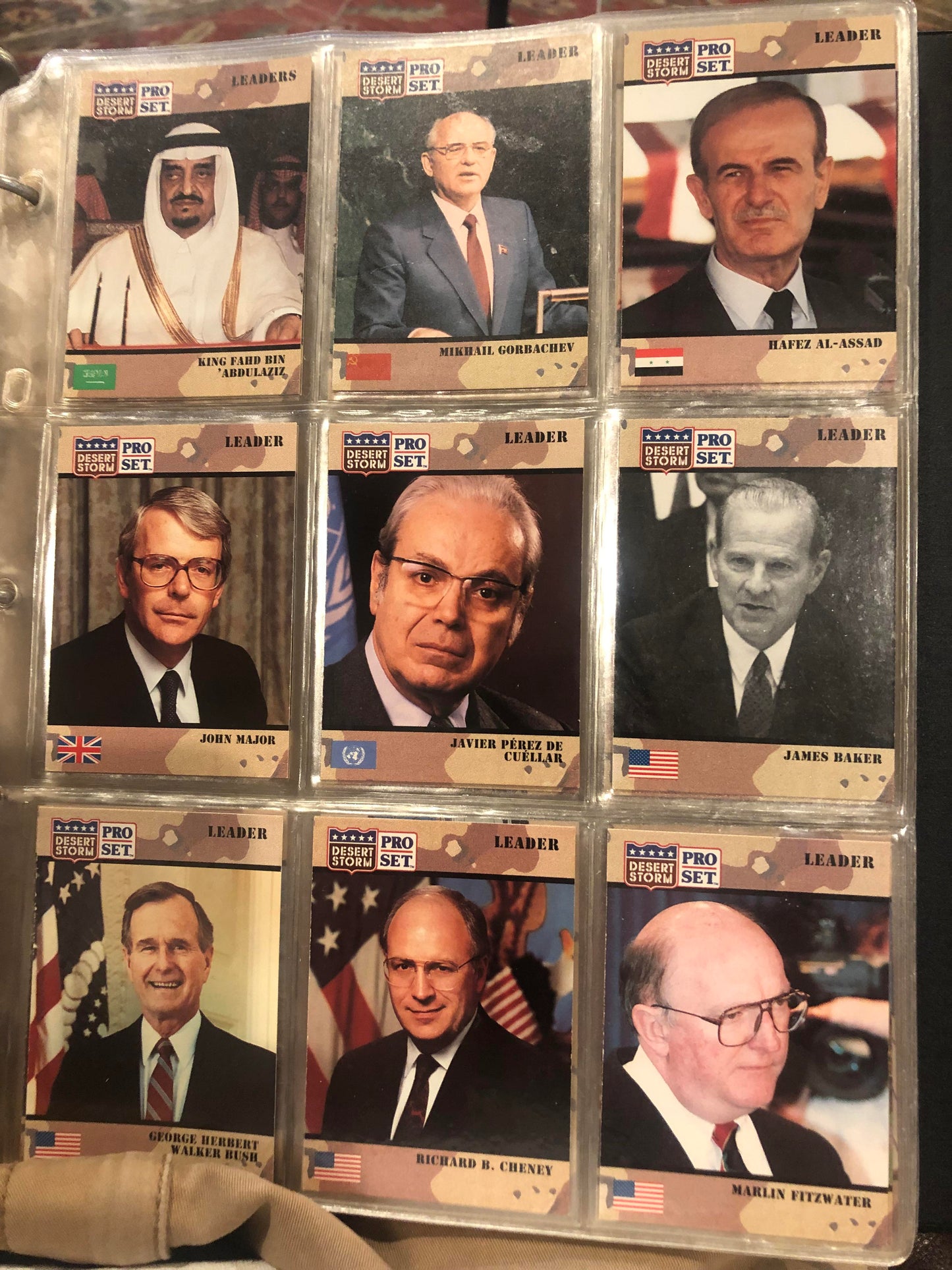 Desert Storm Trading Cards - Pro Set