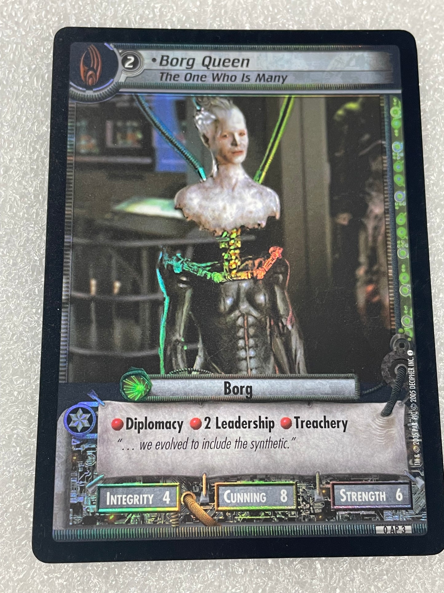 STCCG 2E - Borg Queen - Archive Foil