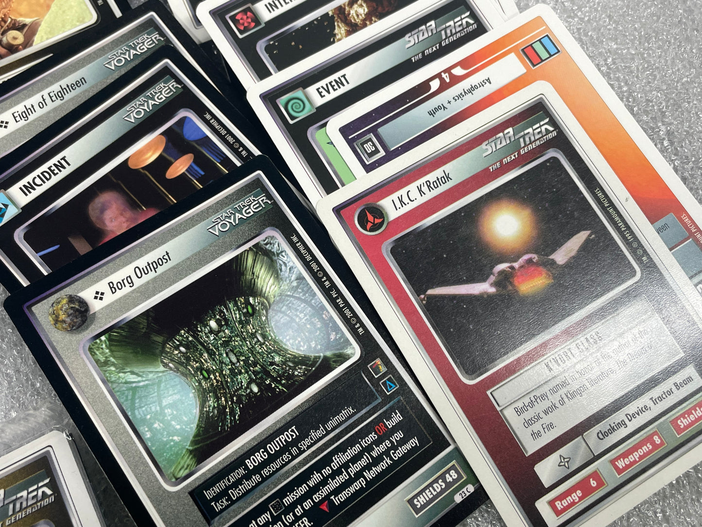 Star Trek CCG - Alternate Universe Set -No FE -FREE SHIPPING