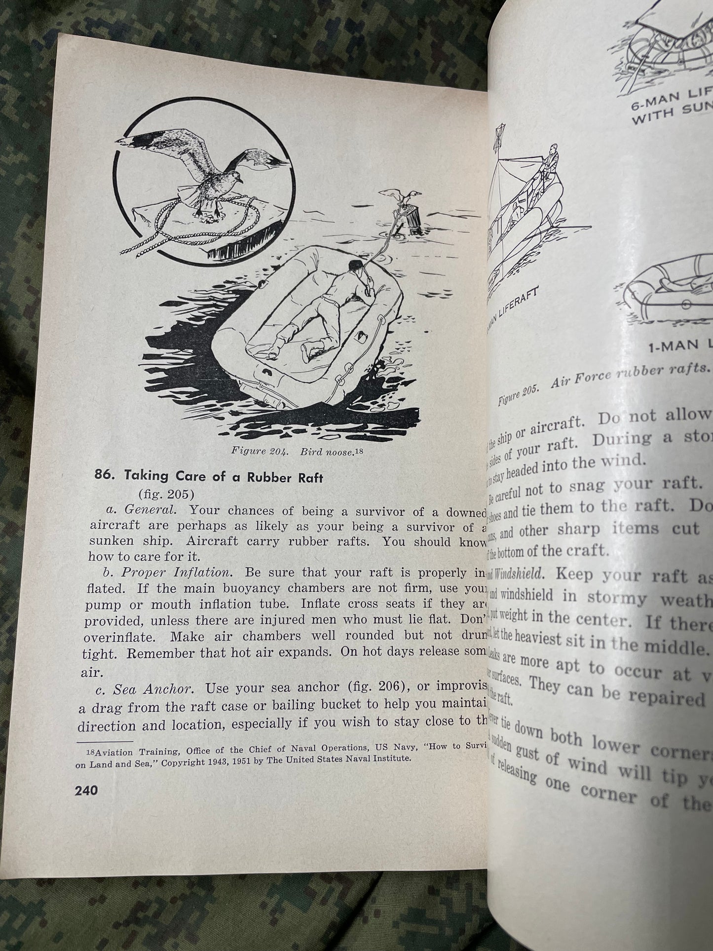 US Army - FM 21-76 - Survival - 1957 — FREE SHIPPING