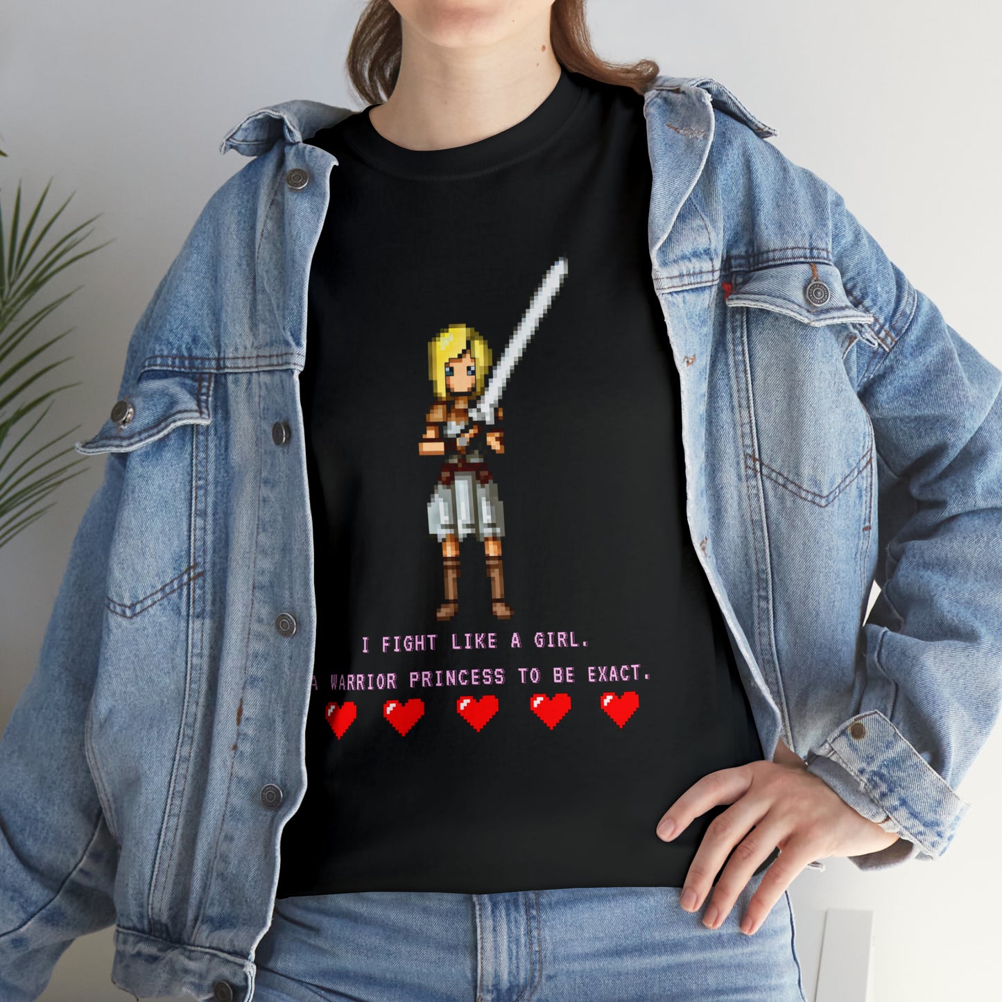 I Fight Like a Girl - Unisex Heavy Cotton Tee