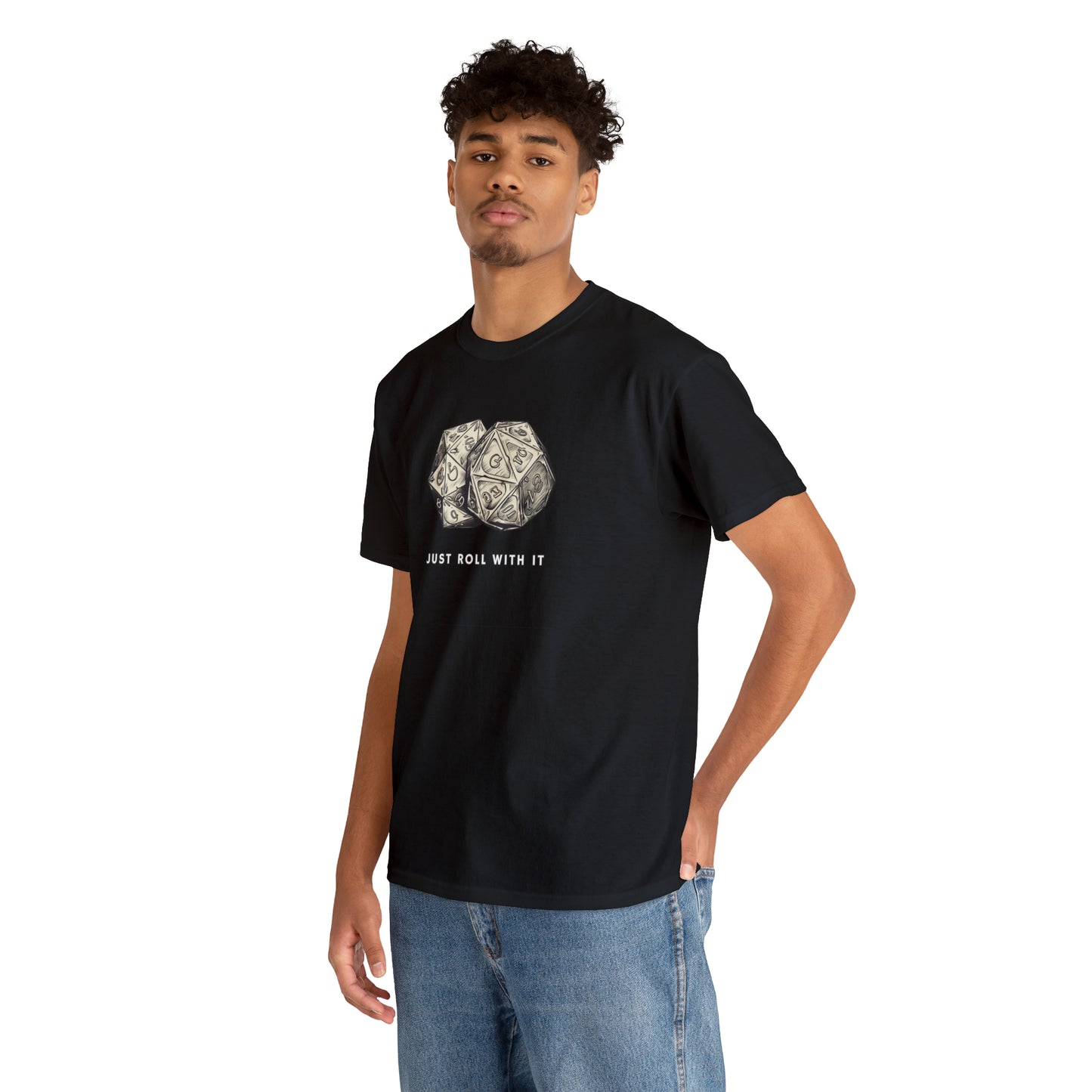 Just Roll With It - Unisex Heavy Cotton Tee