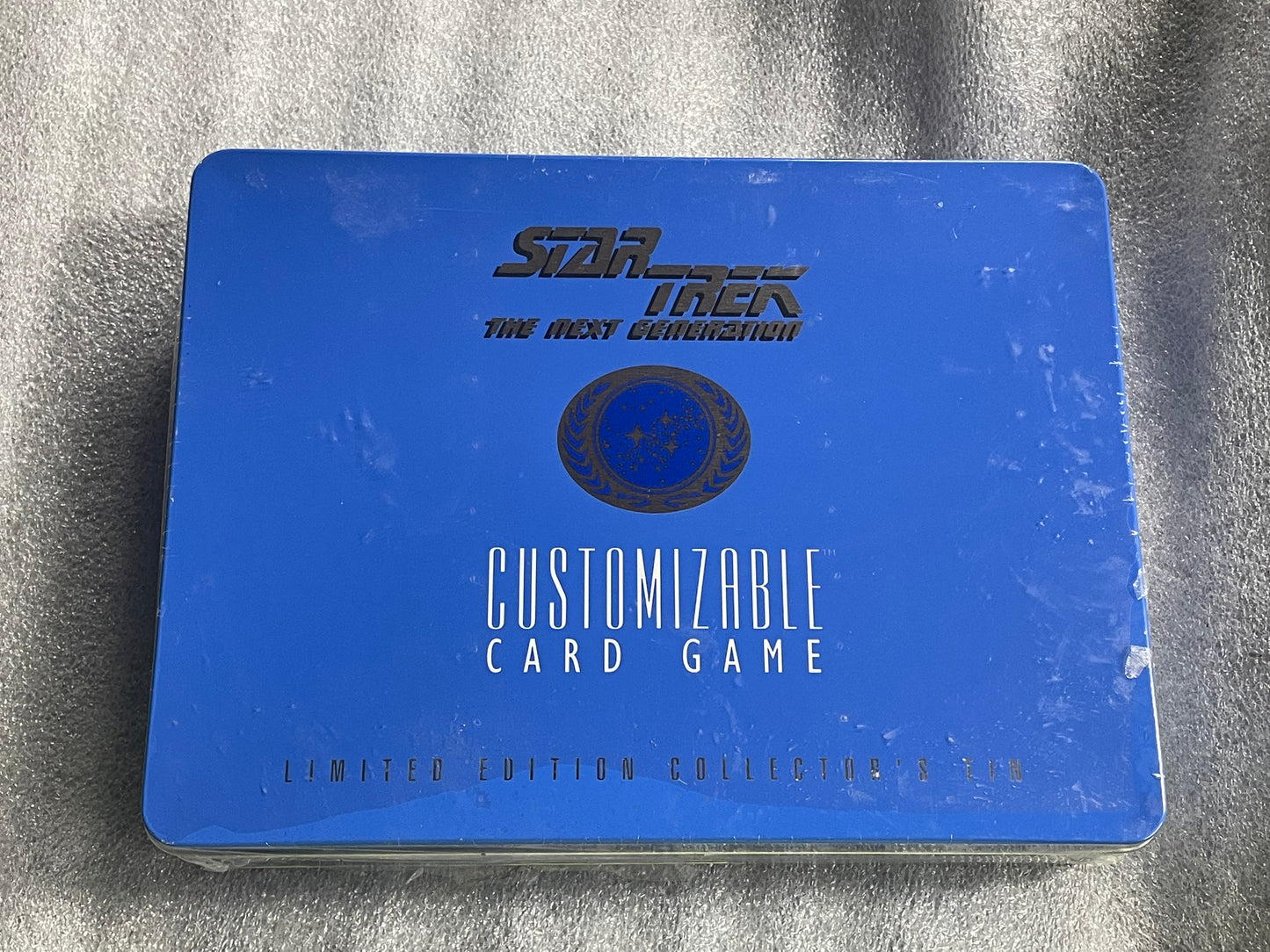 Star Trek CCG - 1E Collector’s Tin - Silver Border - SEALED - FREE SHIPPING