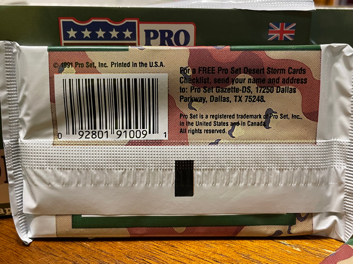 Desert Storm Trading Cards - Pro Set