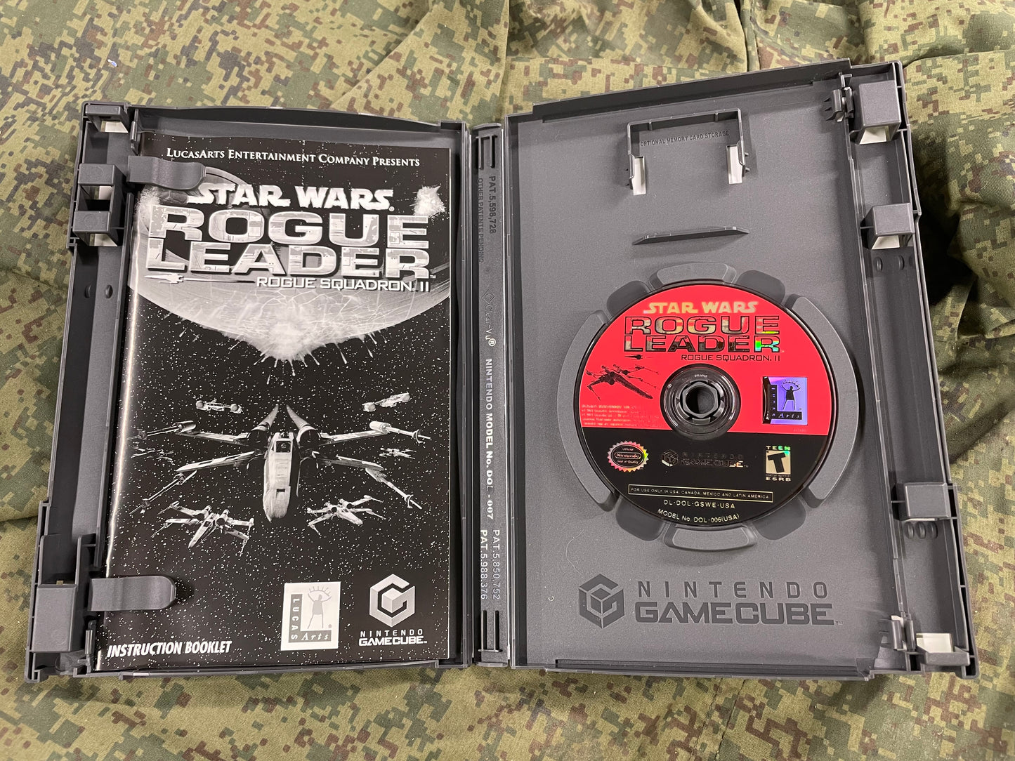 Star Wars Rogue Squadron II 2 Rogue Leader Game GameCube