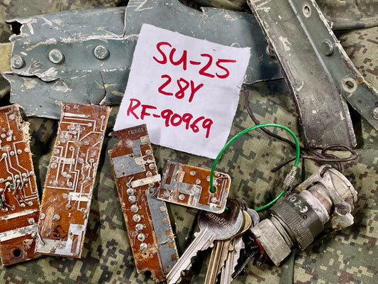 SU-25 Electronics Board Keychain - RF-90969 - 28Y - FREE Shipping