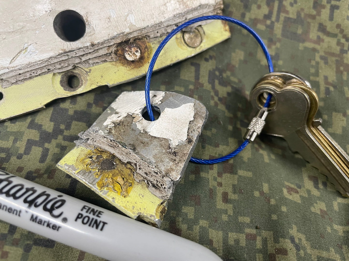 KA-52 Keychain ( RF-90656 / 05 Blue ) #16A —FREE SHIPPING