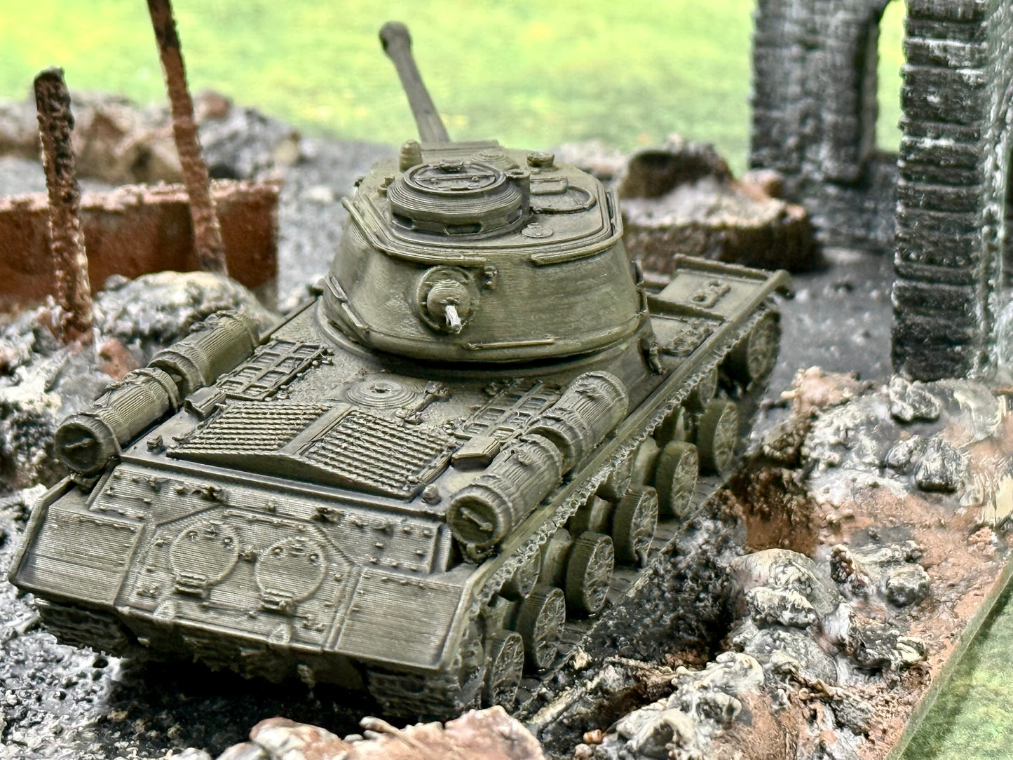 Soviet IS-2 Super Heavy Tank #002