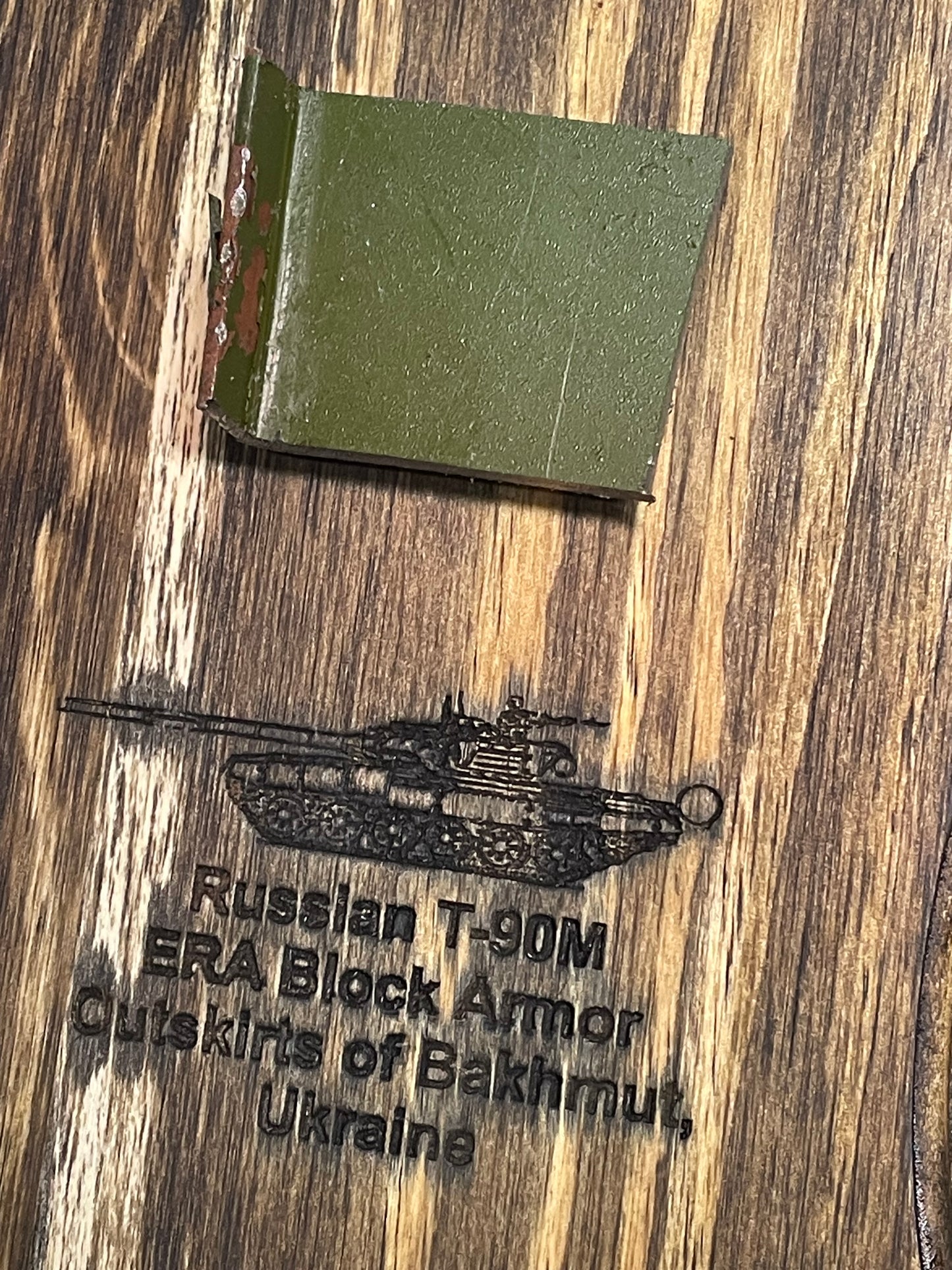 T-90M ERA Block Armor Plaque - Bakhmut - SALE
