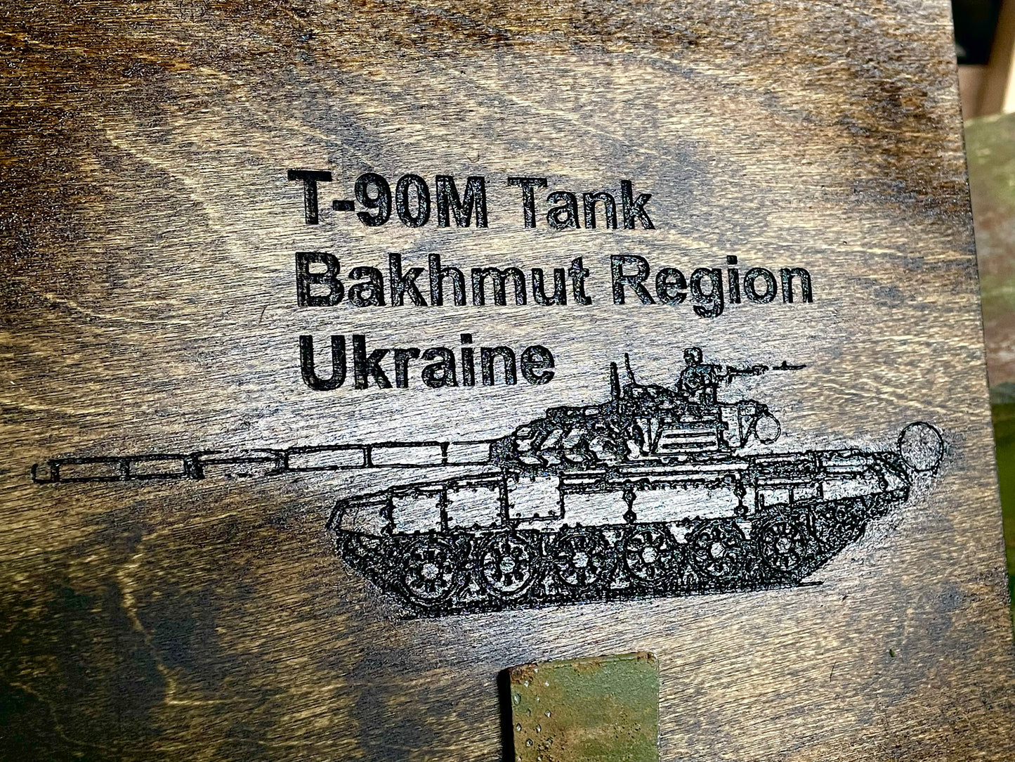 T-90M ERA Block Armor Plaque - LARGE - Bakhmut- SALE