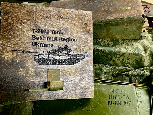 T-90M ERA Block Armor Plaque - LARGE - Bakhmut- SALE