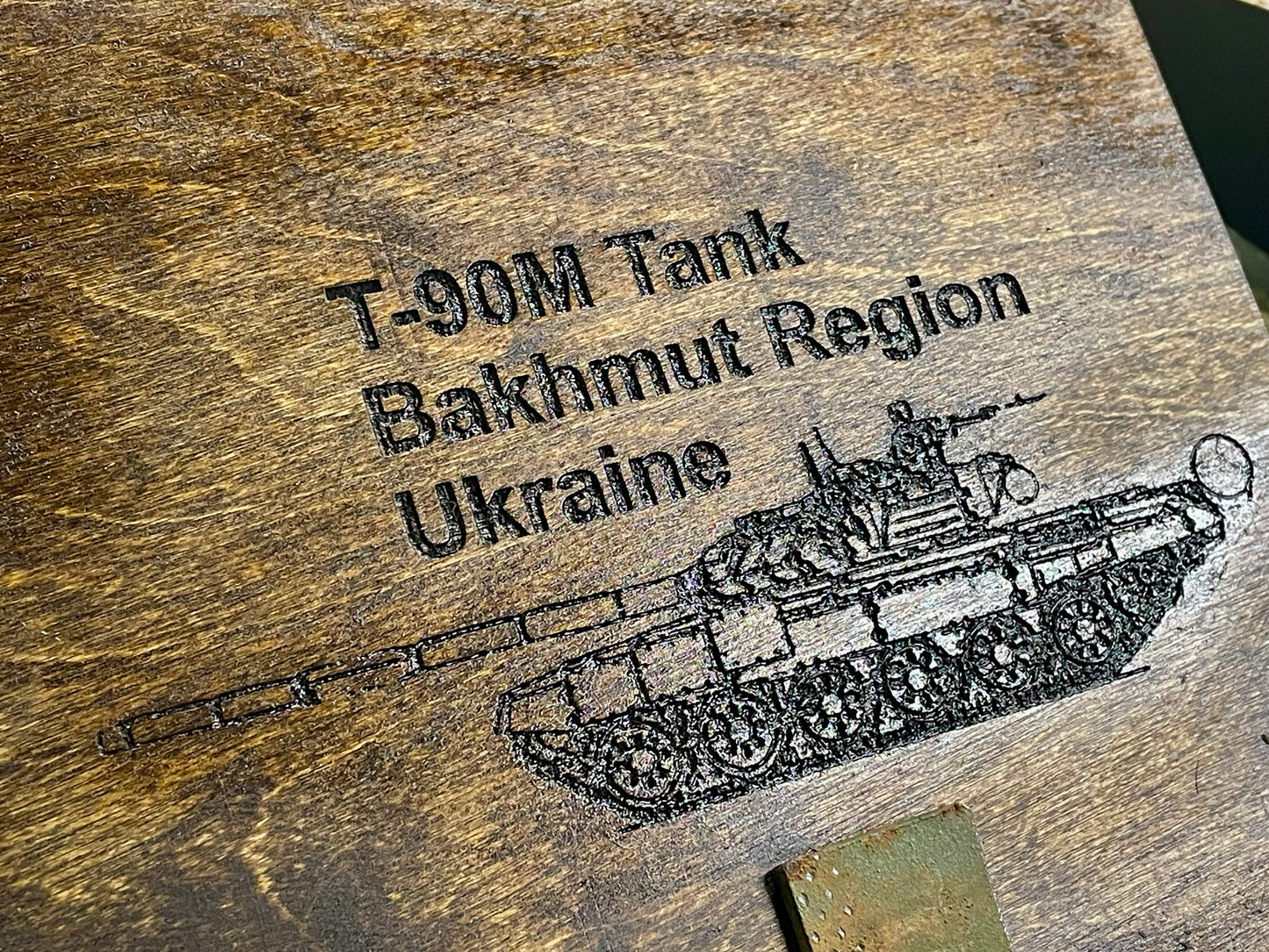 T-90M ERA Block Armor Plaque - LARGE - Bakhmut- SALE
