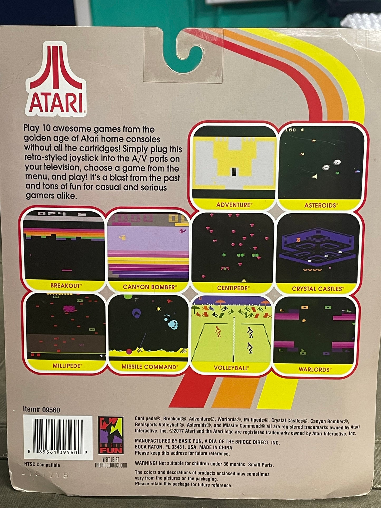 Atari Plug and Play Joystick 2600 Retro System