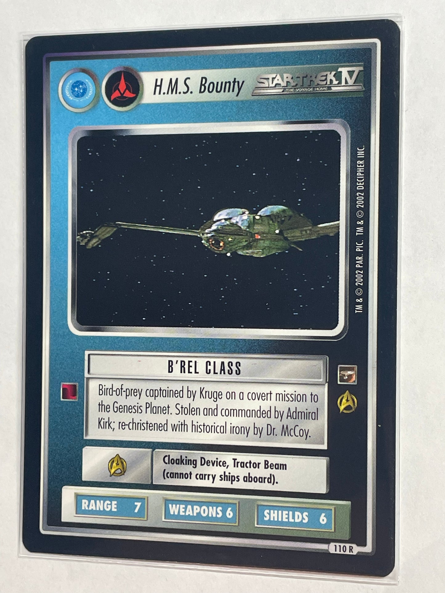 STCCG 1E - TMP - HMS Bounty (FED)