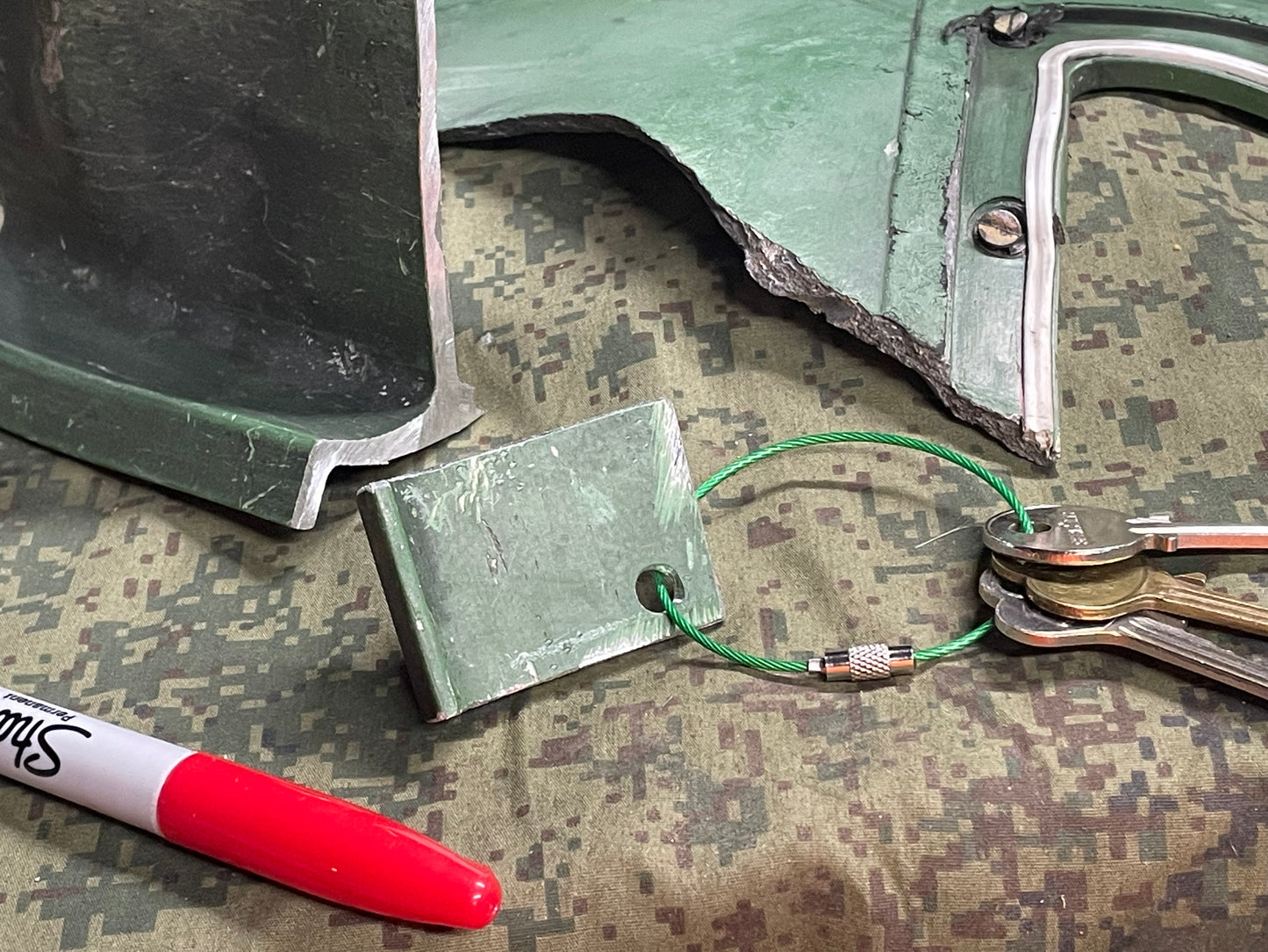 Buk SAM Missile Keychain #5