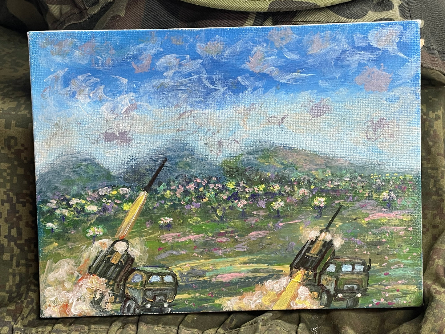 Original Art - “Work of MLRS HIMARS” by Igor Leontyev