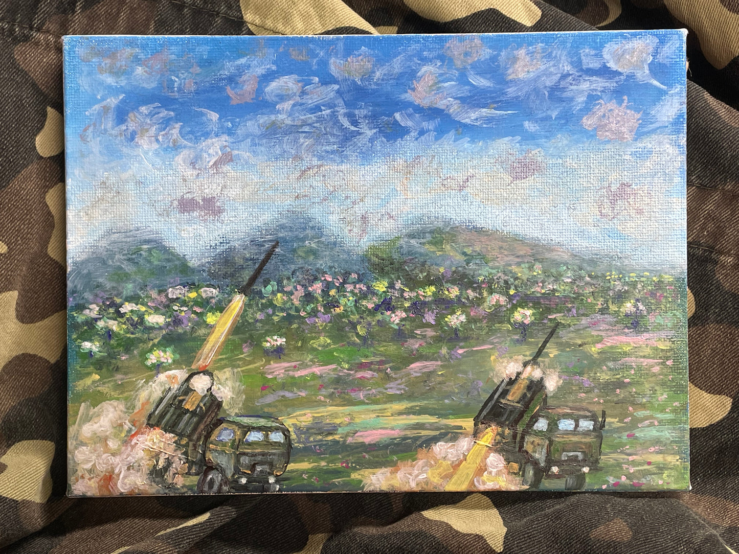 Original Art - “Work of MLRS HIMARS” by Igor Leontyev