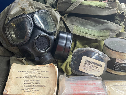 M40 CBRN NBC Gas Mask Package #11 - Size Small