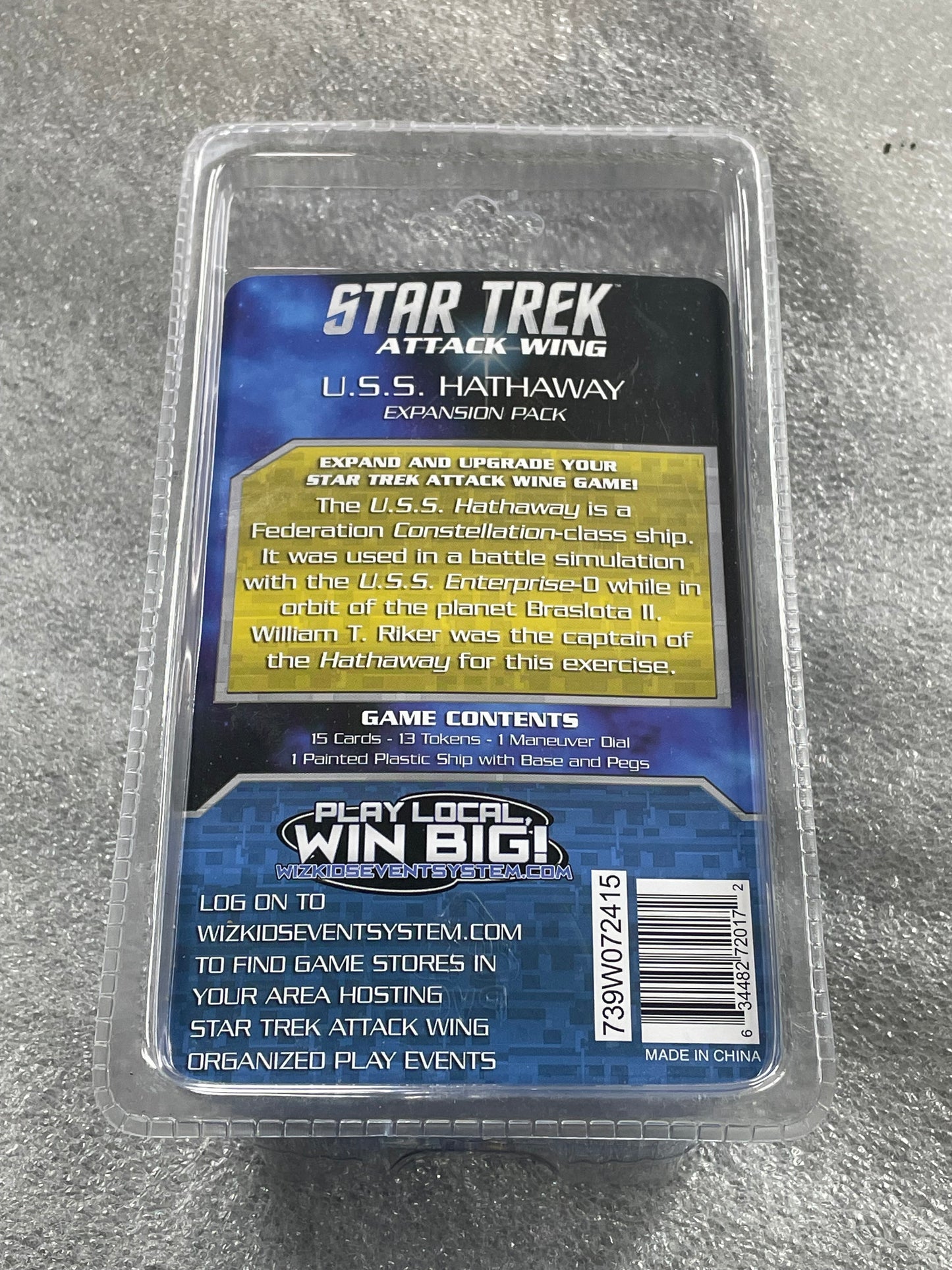 Star Trek Attack Wing: USS Hathaway - SEALED / NEW