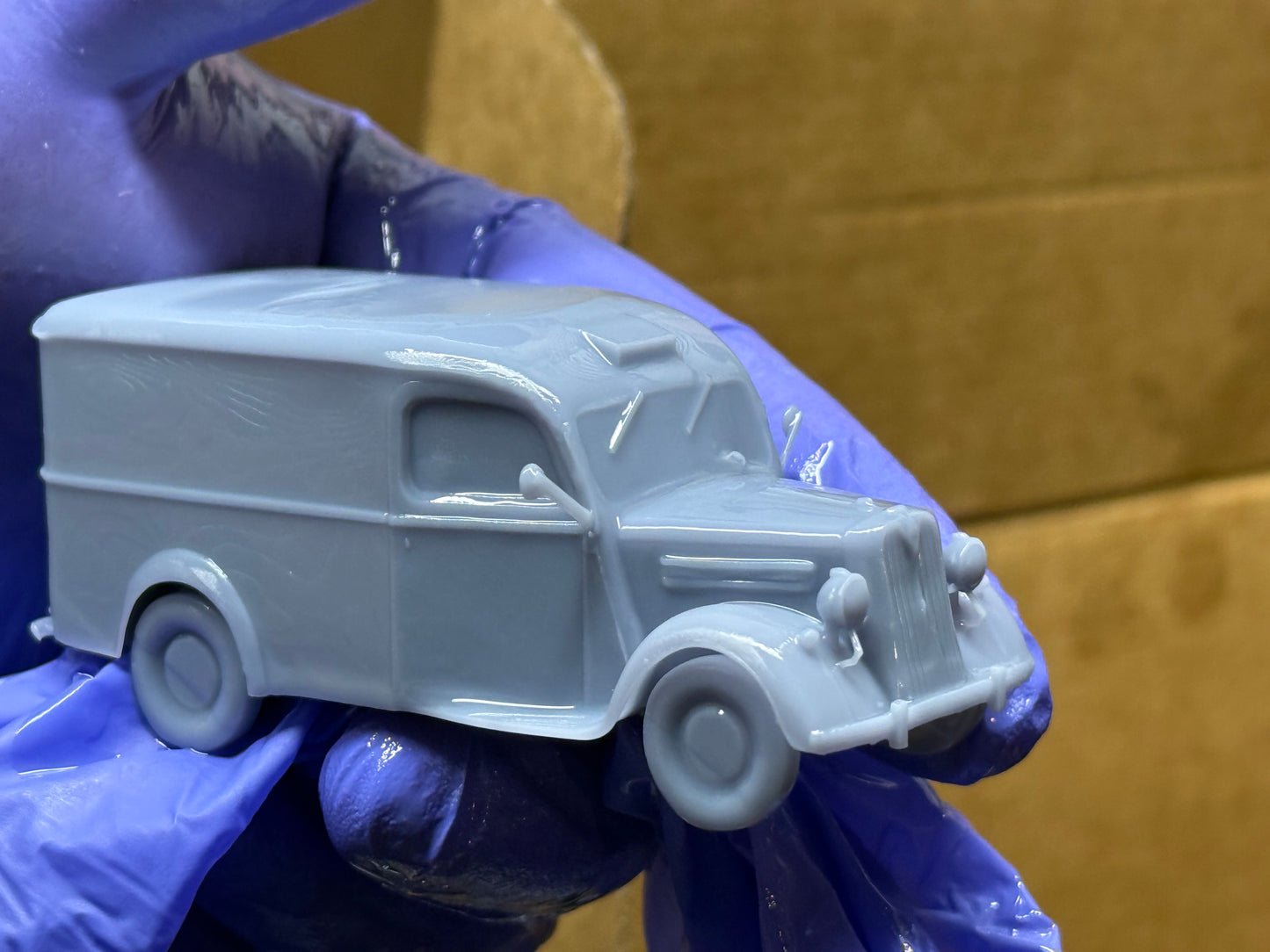 European Delivery Truck