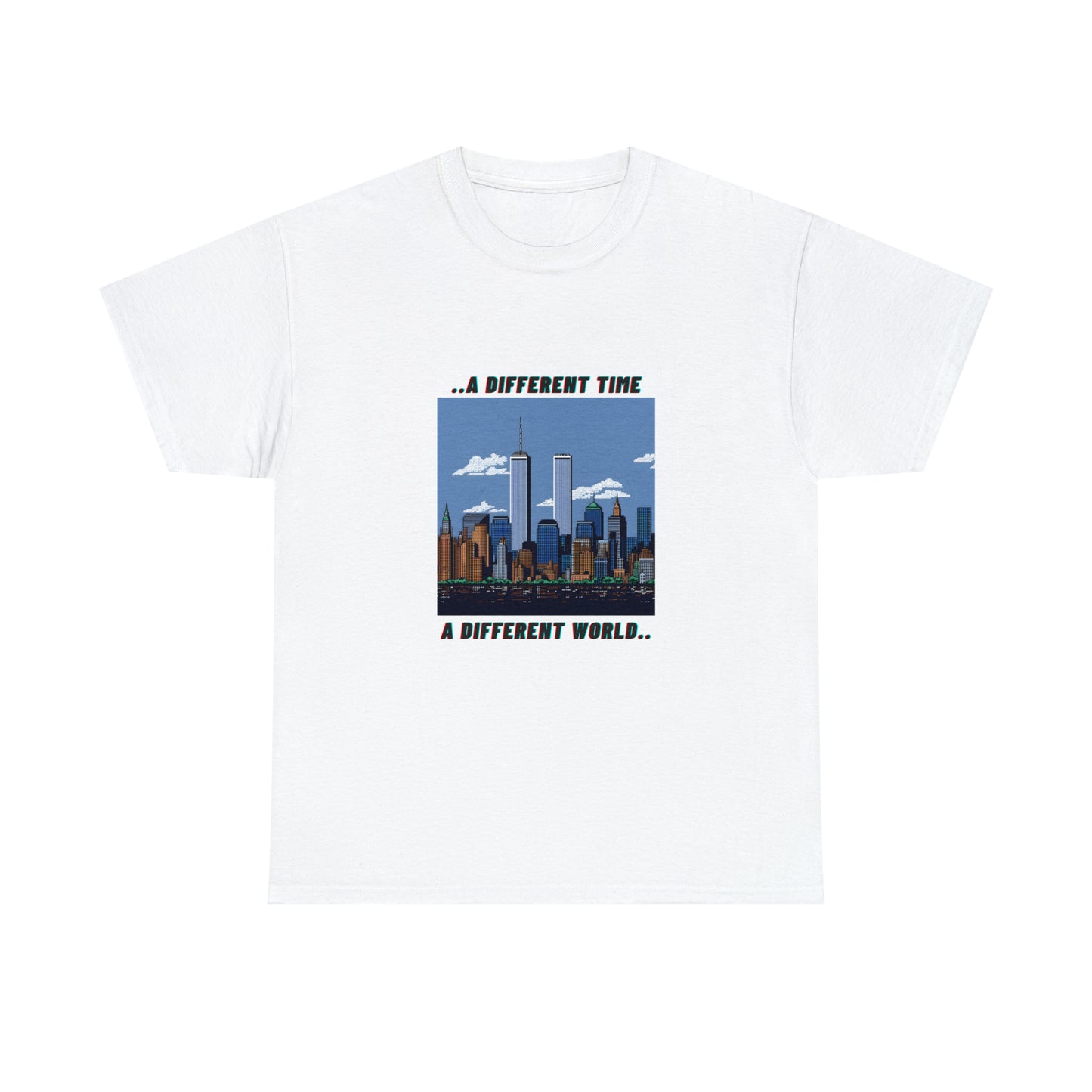 A Different Time / World - Unisex Heavy Cotton Tee