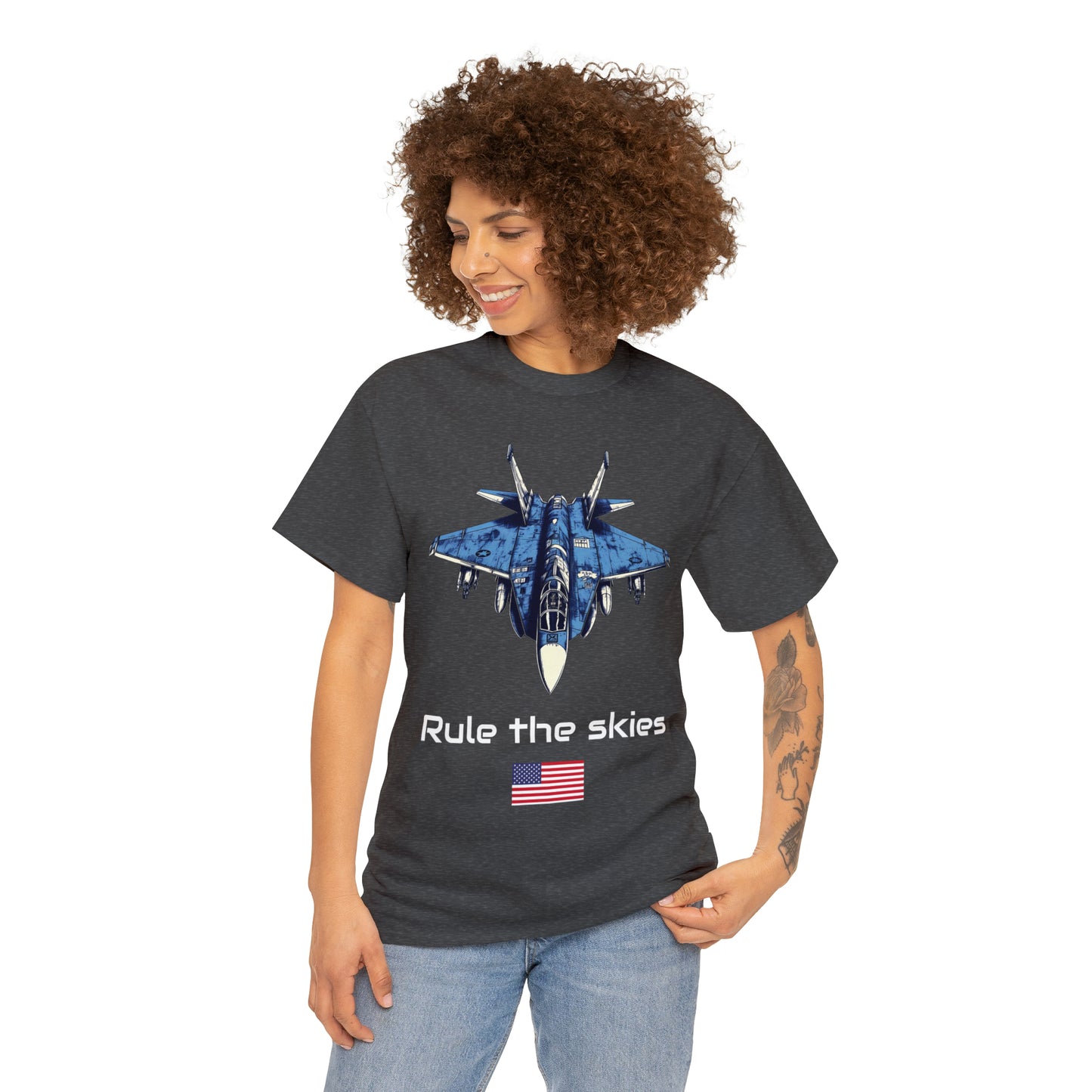 Rule the skies - Unisex Heavy Cotton Tee
