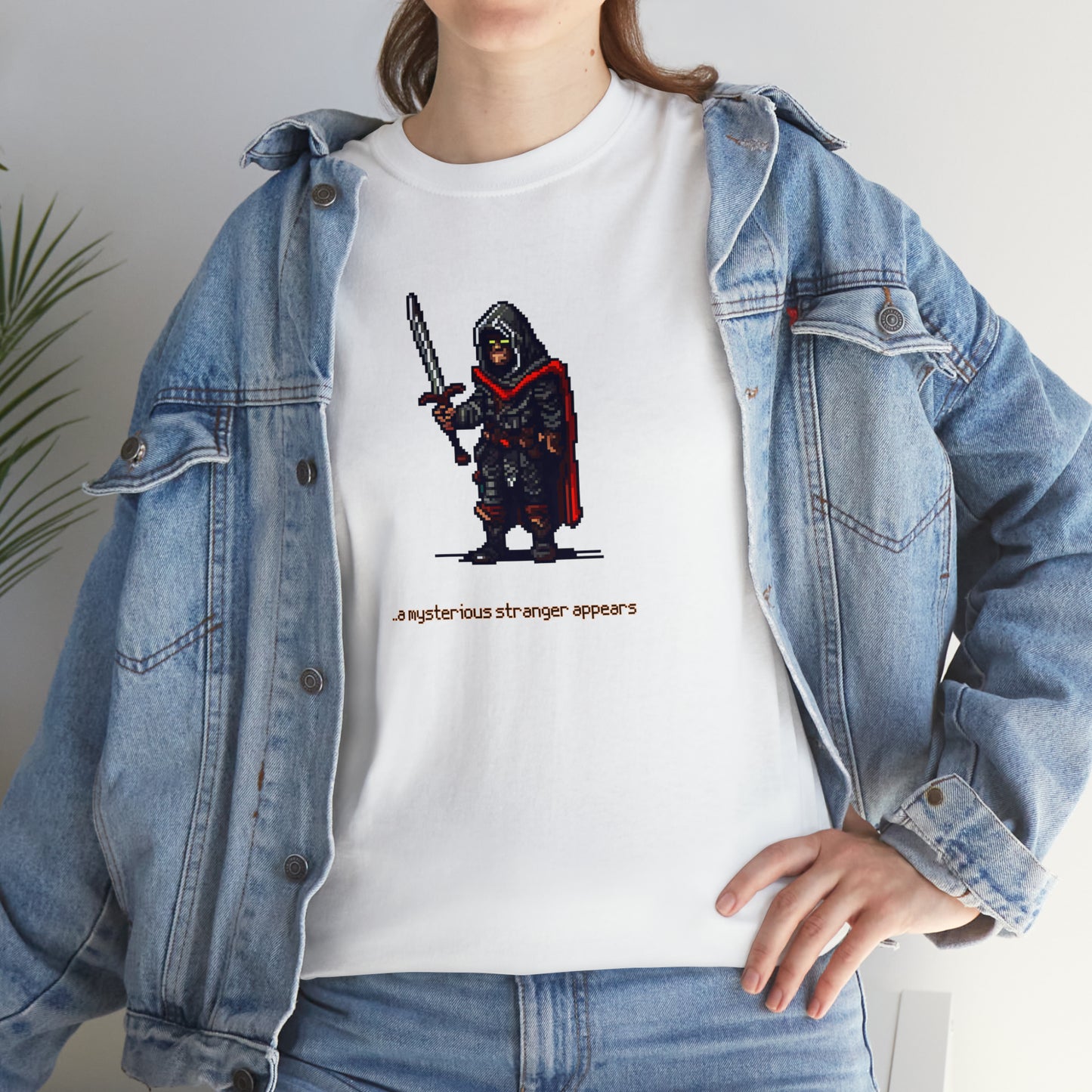 Mysterious Stranger - Unisex Heavy Cotton Tee