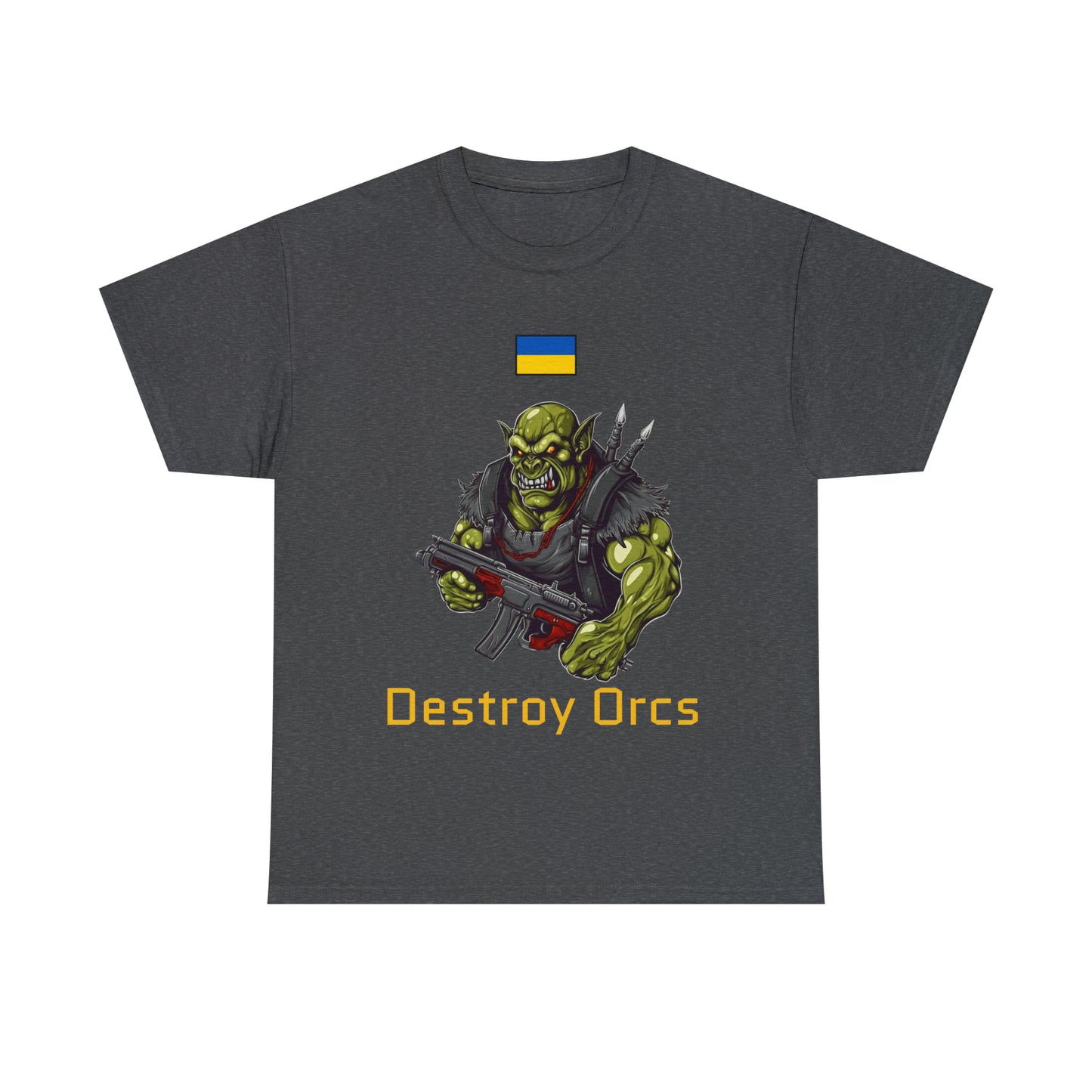 Destroy Orcs - Unisex Heavy Cotton Tee