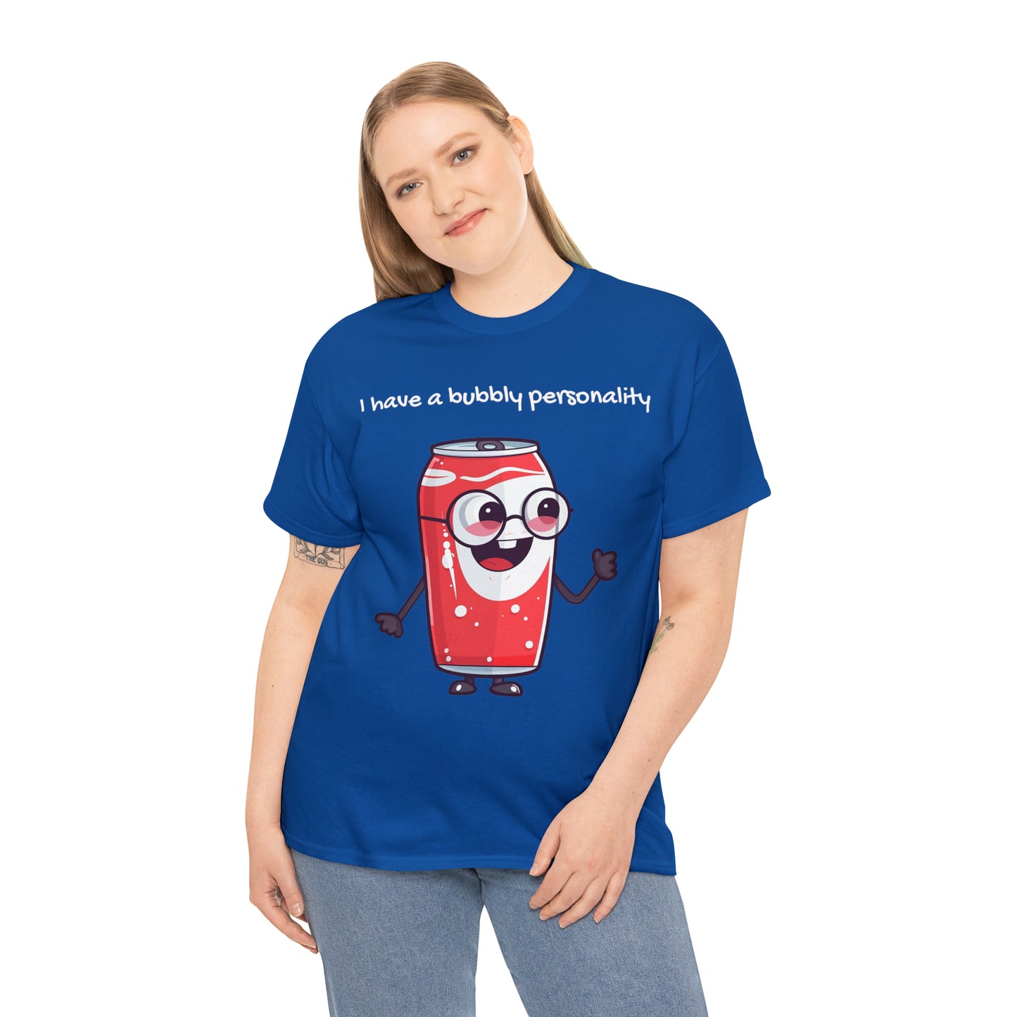 Bubbly Personality - Unisex Heavy Cotton Tee