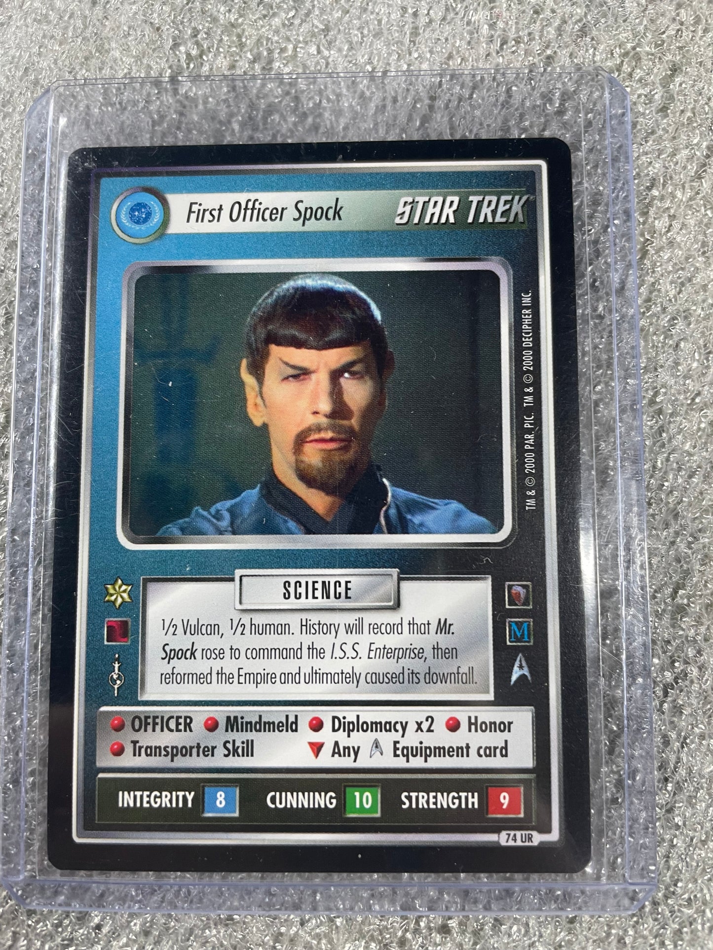 STCCG 1E - Mirror, Mirror - First Officer Spock #2