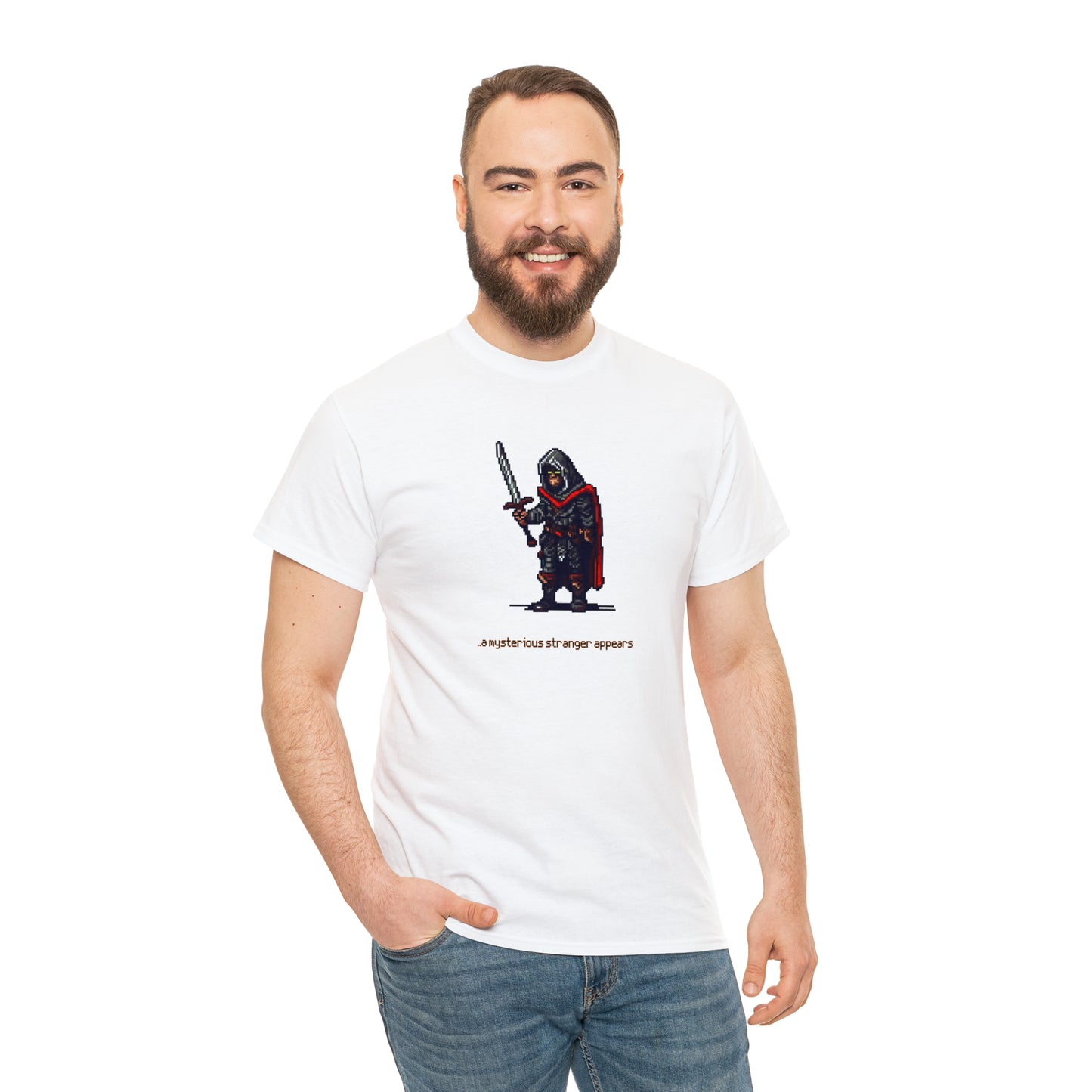 Mysterious Stranger - Unisex Heavy Cotton Tee