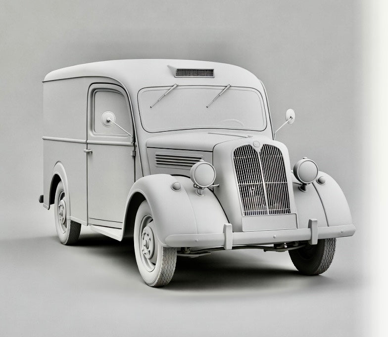 European Delivery Truck