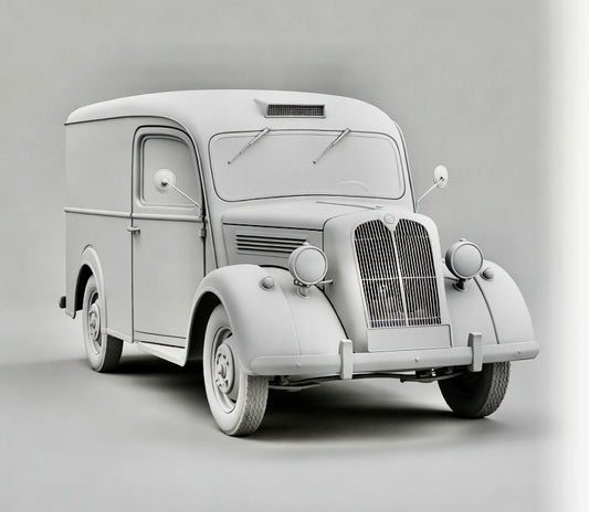 European Delivery Truck