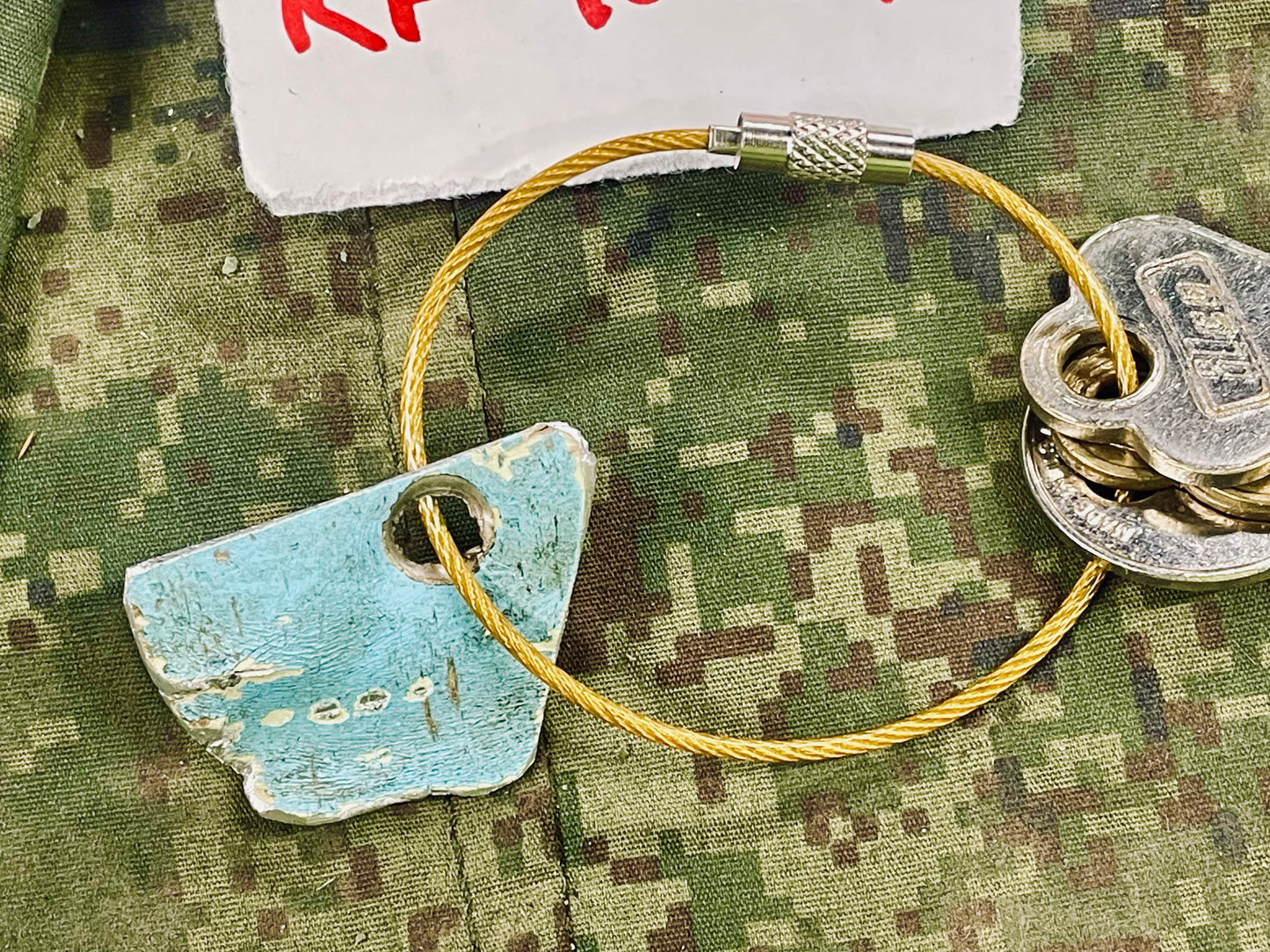 SU-25 (RF-90969 / 28 Y) Keychain #21