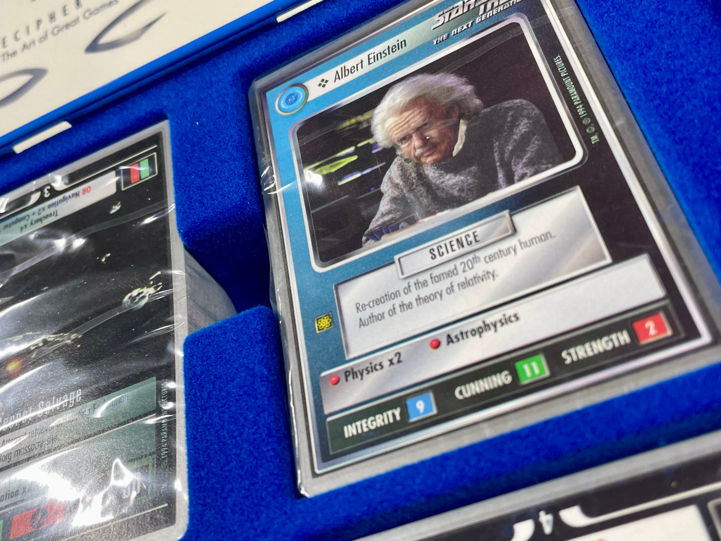 Star Trek CCG - 1E Collector’s Tin - Silver Border - FREE SHIPPING