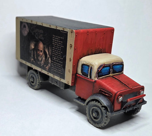 Old Bedford Box Truck