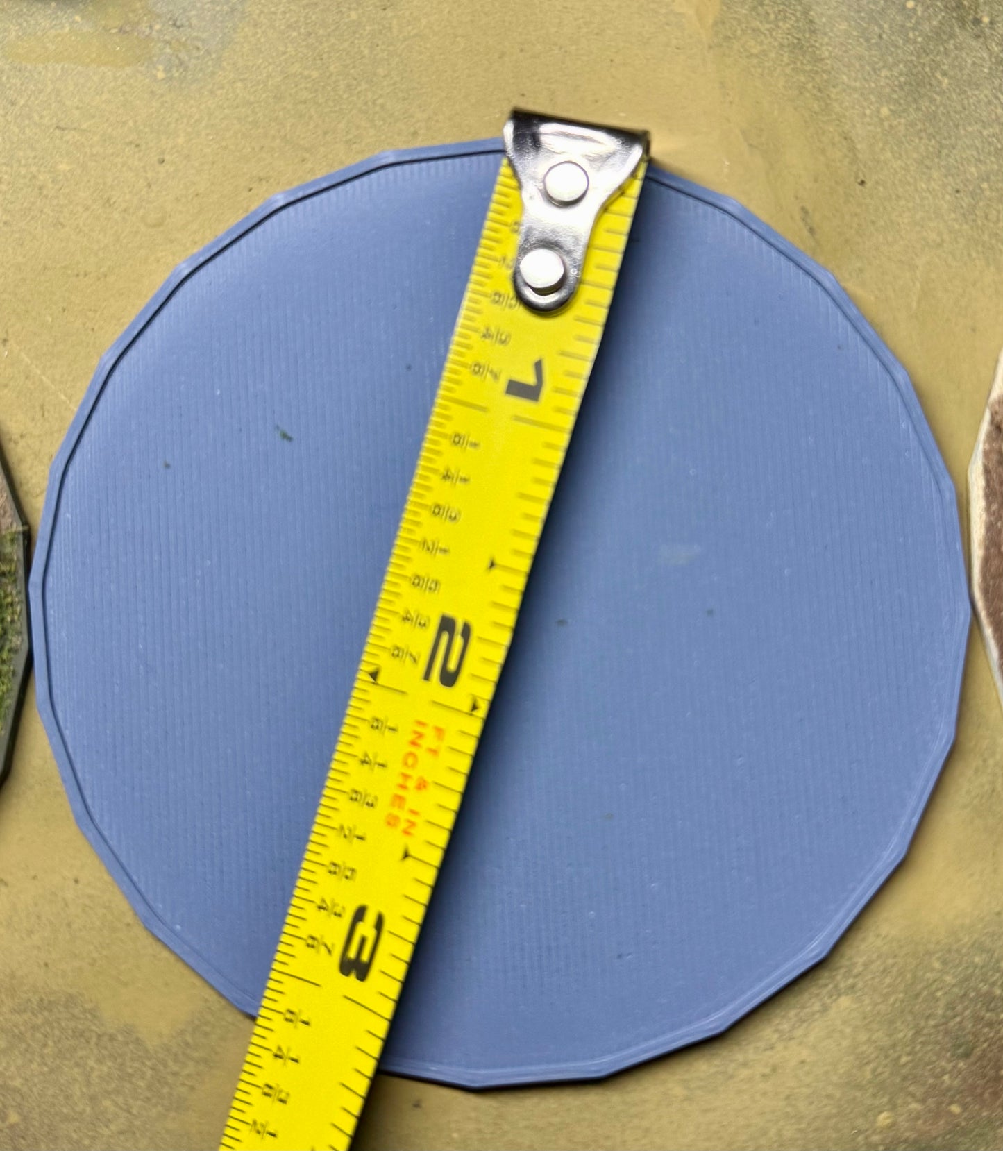 Large Base 3 1/8th in. - Artillery (2pk)